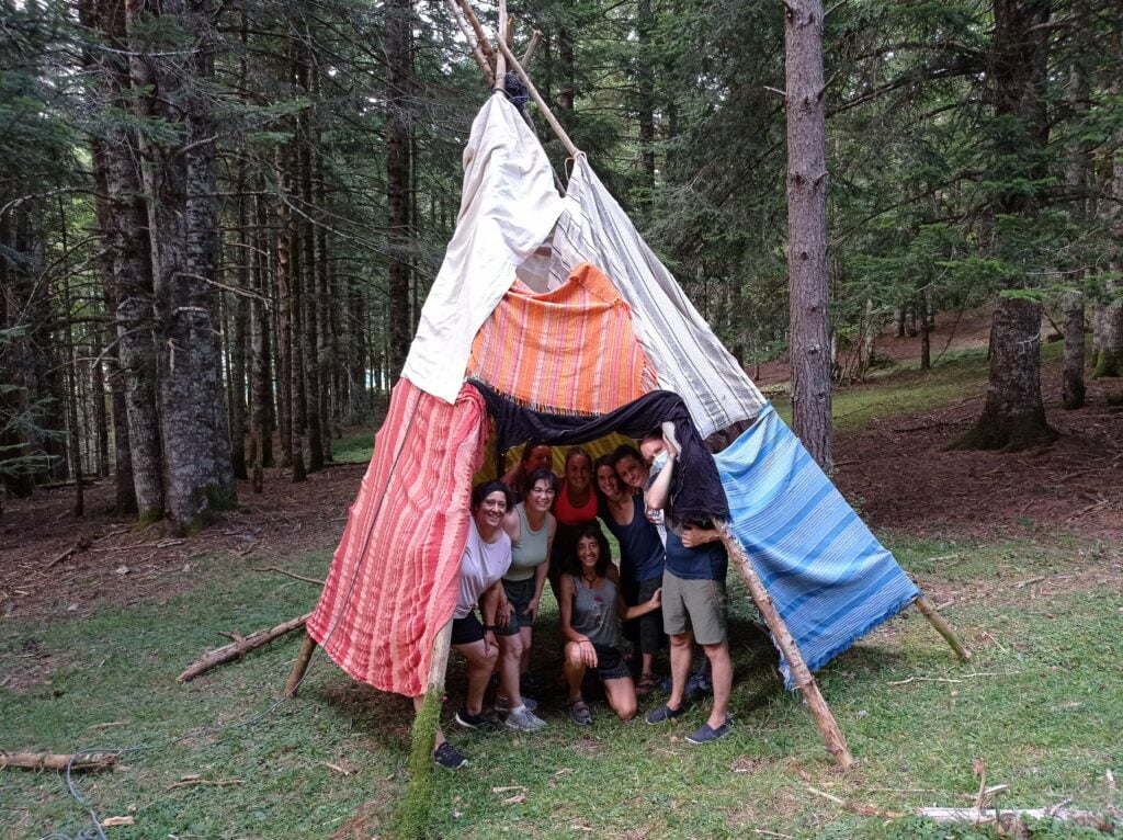 Campamento de Mujeres. Tippie