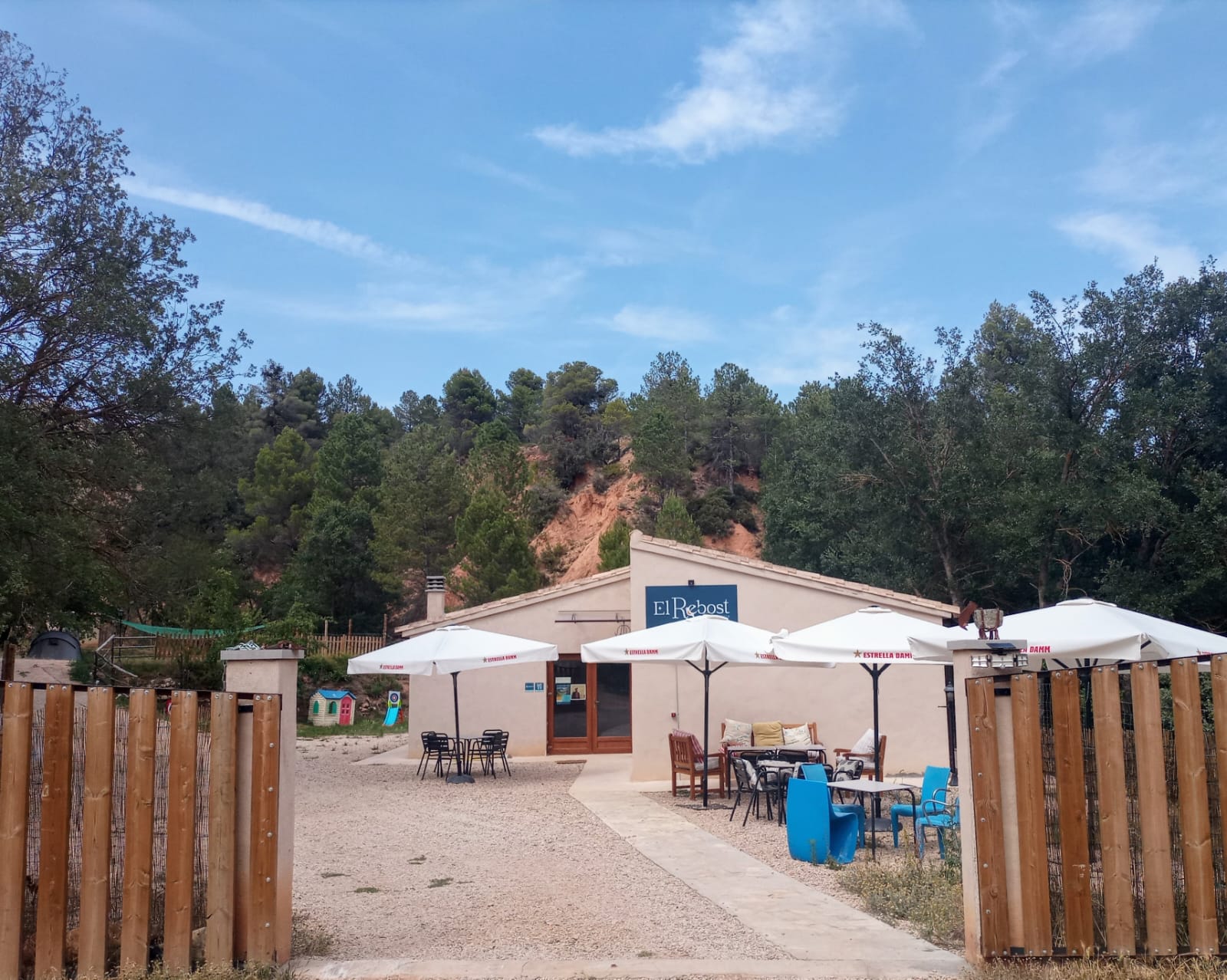 Camping El Rebost para el viaje biela y tierra