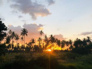 Puesta de sol África