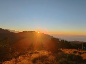 Amanecer en Nepal