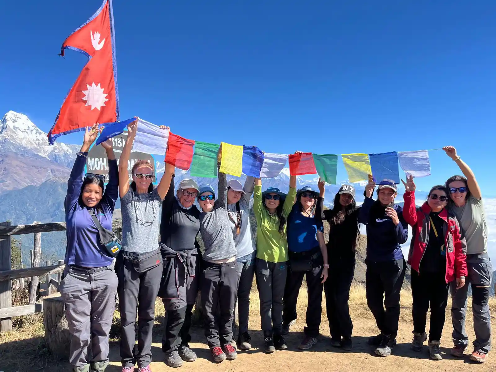 Viajar Sola en grupo Hacia lo Salvaje