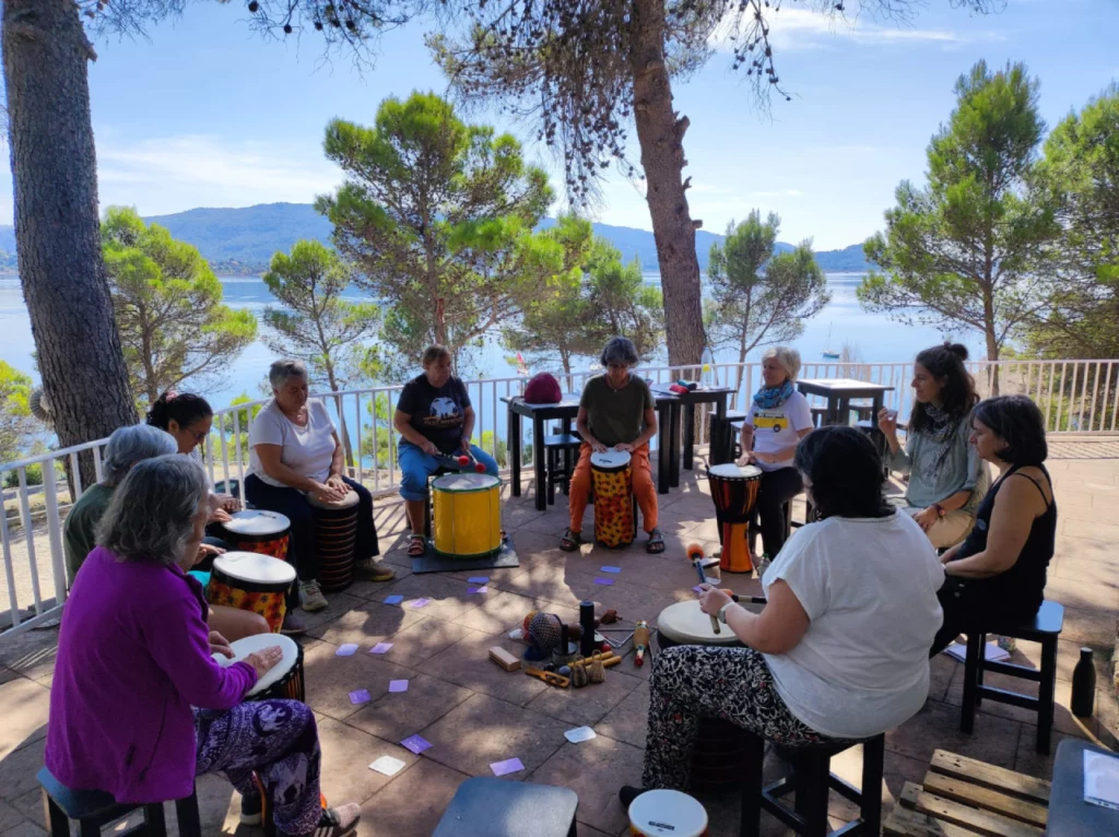 círculo de percusión la música que somos