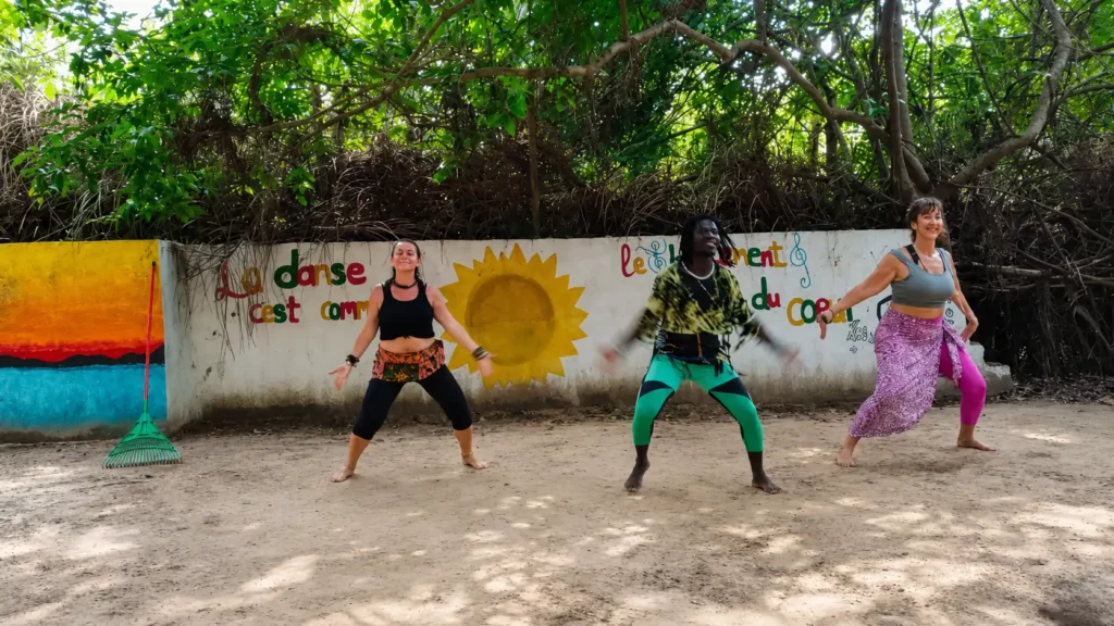 viaje de mujeres a Senegal y Casamance Danza