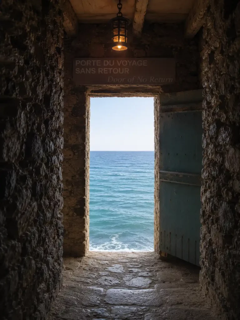 Isla de Goree Puerta de no retorno