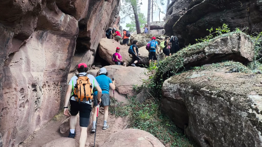 campamento para mujeres en Albarracín Noviembre